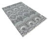 Modern Grey Hand Knotted 60 X 90  Area Rug 904-136318 Thumb 1