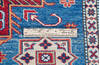 Kazak Blue Square Hand Knotted 48 X 411  Area Rug 700-136333 Thumb 7