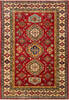 Kazak Red Hand Knotted 411 X 66  Area Rug 700-136334 Thumb 0