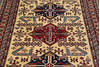 Kazak Beige Hand Knotted 49 X 611  Area Rug 700-136337 Thumb 3