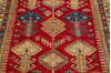 Kazak Red Hand Knotted 411 X 63  Area Rug 700-136338 Thumb 4