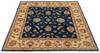 Chobi Blue Square Hand Knotted 411 X 51  Area Rug 700-136343 Thumb 1