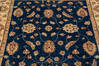 Chobi Blue Square Hand Knotted 411 X 411  Area Rug 700-136344 Thumb 2