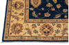 Chobi Blue Square Hand Knotted 411 X 411  Area Rug 700-136344 Thumb 3