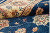 Chobi Blue Square Hand Knotted 411 X 411 Area Rug 700-136344 Thumb 5