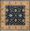 Chobi Blue Square Hand Knotted 411 X 411 Area Rug 700-136344 Thumb 0