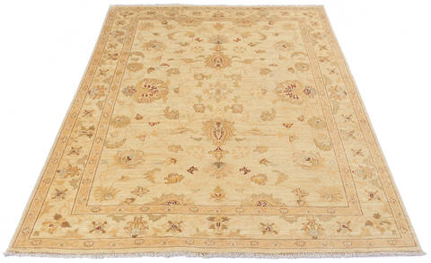 Chobi Beige Hand Knotted 410 X 66 Area Rug 700-136345 Image 1