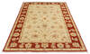 Chobi Beige Hand Knotted 410 X 62  Area Rug 700-136346 Thumb 1