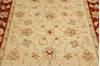 Chobi Beige Hand Knotted 410 X 62  Area Rug 700-136346 Thumb 2