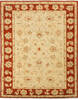 Chobi Beige Hand Knotted 410 X 62  Area Rug 700-136346 Thumb 0