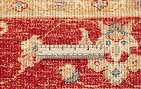 Chobi Beige Hand Knotted 50 X 67 Area Rug 700-136347 Image 6