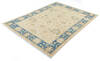 Chobi Beige Hand Knotted 411 X 67 Area Rug 700-136352 Thumb 2