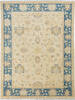 Chobi Beige Hand Knotted 411 X 67 Area Rug 700-136352 Thumb 0