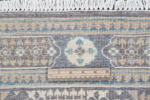 Chobi Grey Hand Knotted 50 X 68 Area Rug 700-136358 Image 7