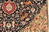 Pak-Persian Black Hand Knotted 47 X 73 Area Rug 700-136369 Thumb 4