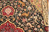 Pak-Persian Black Hand Knotted 47 X 73  Area Rug 700-136369 Thumb 5