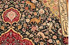 Pak-Persian Black Hand Knotted 47 X 73 Area Rug 700-136369 Thumb 5