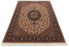 Pak-Persian Beige Hand Knotted 46 X 70  Area Rug 700-136373 Thumb 1