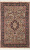 Pak-Persian Beige Hand Knotted 47 X 72  Area Rug 700-136374 Thumb 0
