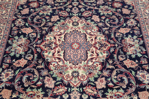 Pak-Persian Blue Hand Knotted 47 X 610 Area Rug 700-136375 Image 2