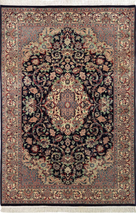 Pak-Persian Blue Hand Knotted 47 X 610 Area Rug 700-136375 Image 0