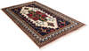 Pak-Persian White Hand Knotted 50 X 80 Area Rug 700-136377 Thumb 2