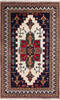 Pak-Persian White Hand Knotted 50 X 80  Area Rug 700-136377 Thumb 0