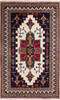 Pak-Persian White Hand Knotted 50 X 80 Area Rug 700-136377 Thumb 0