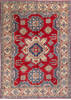 Kazak Red Hand Knotted 86 X 119  Area Rug 700-136383 Thumb 0
