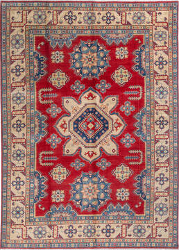 Kazak Red Hand Knotted 8'6" X 11'9"  Area Rug 700-136383