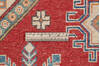 Kazak Red Octagon Hand Knotted 61 X 64 Area Rug 700-136384 Thumb 4