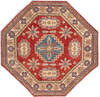 Kazak Red Octagon Hand Knotted 61 X 64  Area Rug 700-136384 Thumb 0