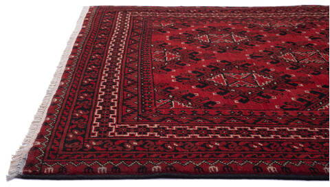 Khan Mohammadi Red Hand Knotted 53 X 78 Area Rug 700-136388 Image 6