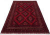 Khan Mohammadi Red Hand Knotted 53 X 78  Area Rug 700-136388 Thumb 1