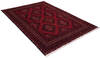 Khan Mohammadi Red Hand Knotted 53 X 78 Area Rug 700-136388 Thumb 3