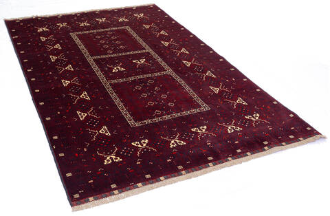 Khan Mohammadi Red Hand Knotted 52 X 711 Area Rug 700-136393 Image 3