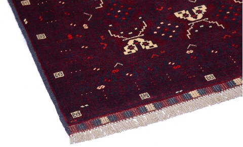 Khan Mohammadi Red Hand Knotted 52 X 711 Area Rug 700-136393 Image 4