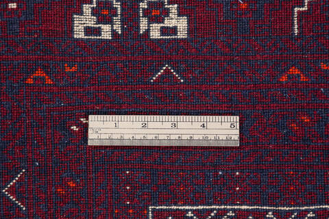 Khan Mohammadi Red Hand Knotted 52 X 711 Area Rug 700-136393 Image 7
