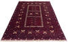 Khan Mohammadi Red Hand Knotted 52 X 711  Area Rug 700-136393 Thumb 1