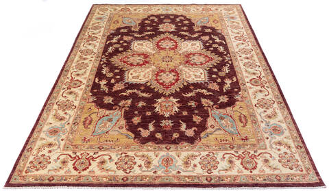 Chobi Brown Hand Knotted 57 X 84 Area Rug 700-136401 Image 1