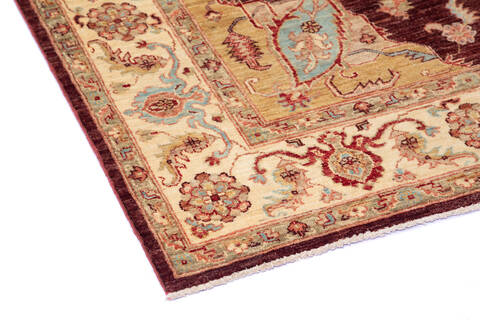 Chobi Brown Hand Knotted 57 X 84 Area Rug 700-136401 Image 4