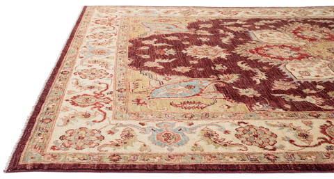 Chobi Brown Hand Knotted 57 X 84 Area Rug 700-136401 Image 6
