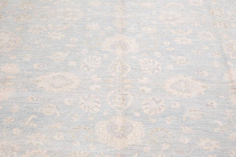 Chobi Blue Hand Knotted 88 X 124 Area Rug 700-136404 Image 2