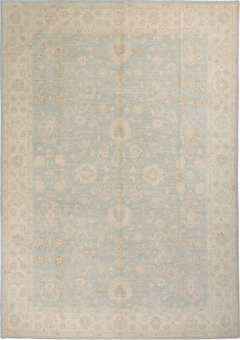 Chobi Blue Hand Knotted 88 X 124 Area Rug 700-136404 Image 0