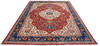 Chobi Red Hand Knotted 92 X 120  Area Rug 700-136407 Thumb 1