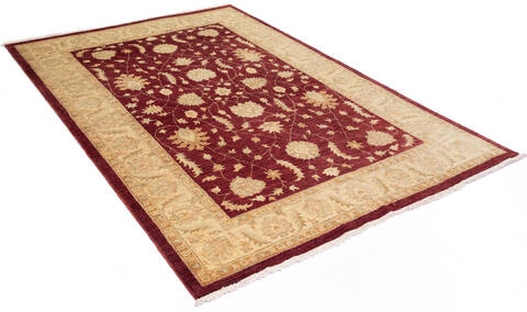 Chobi Red Hand Knotted 55 X 82 Area Rug 700-136408 Image 3