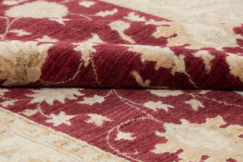 Chobi Red Hand Knotted 55 X 82 Area Rug 700-136408 Image 6