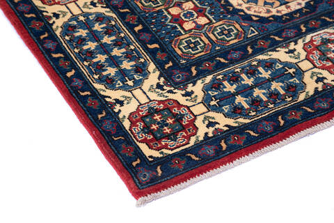 Chobi Red Hand Knotted 59 X 88 Area Rug 700-136409 Image 5