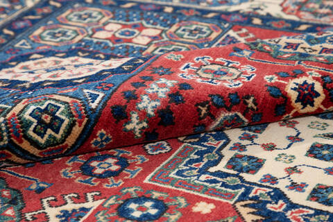 Chobi Red Hand Knotted 59 X 88 Area Rug 700-136409 Image 8