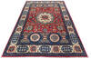 Chobi Red Hand Knotted 59 X 88  Area Rug 700-136409 Thumb 1